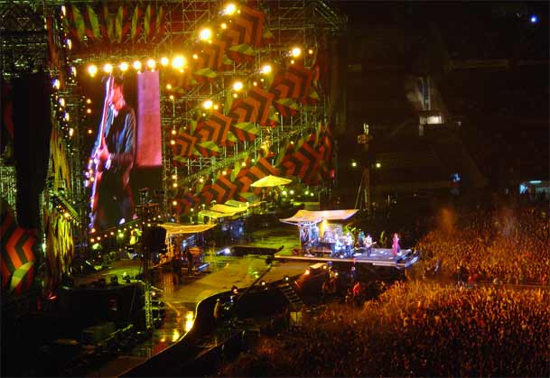 Концерт Rolling Stones в Буэнос-Айресе на стадионе 
Ривер Плейт.