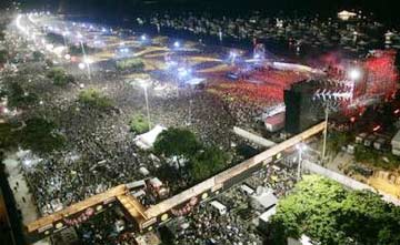 Больше миллиона зрителей на концерте Rolling Stones в Рио